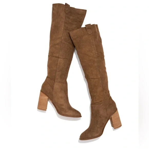 Viral Vici Saint slouch knee high boot - camel - size 7 - Picture 7 of 8